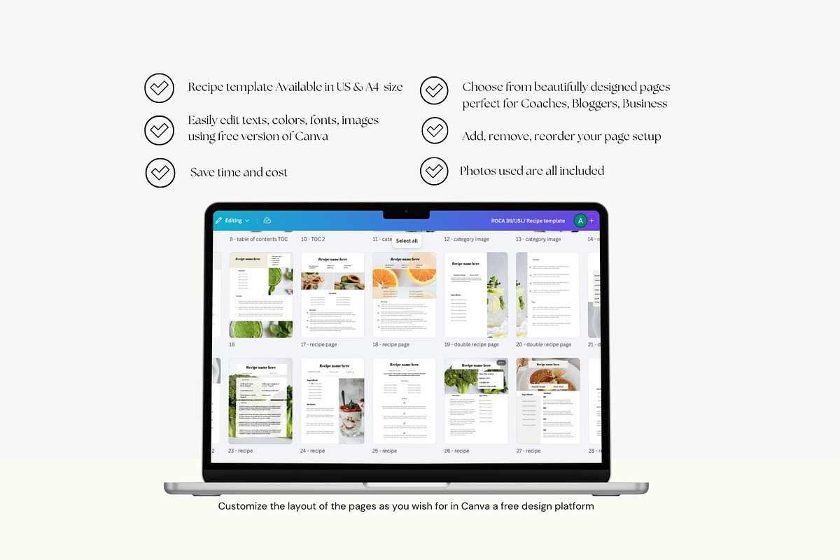 Wellness Food Social Media Template, a Social Media Template by Deepa Template Studio (Photo 14 of 14)