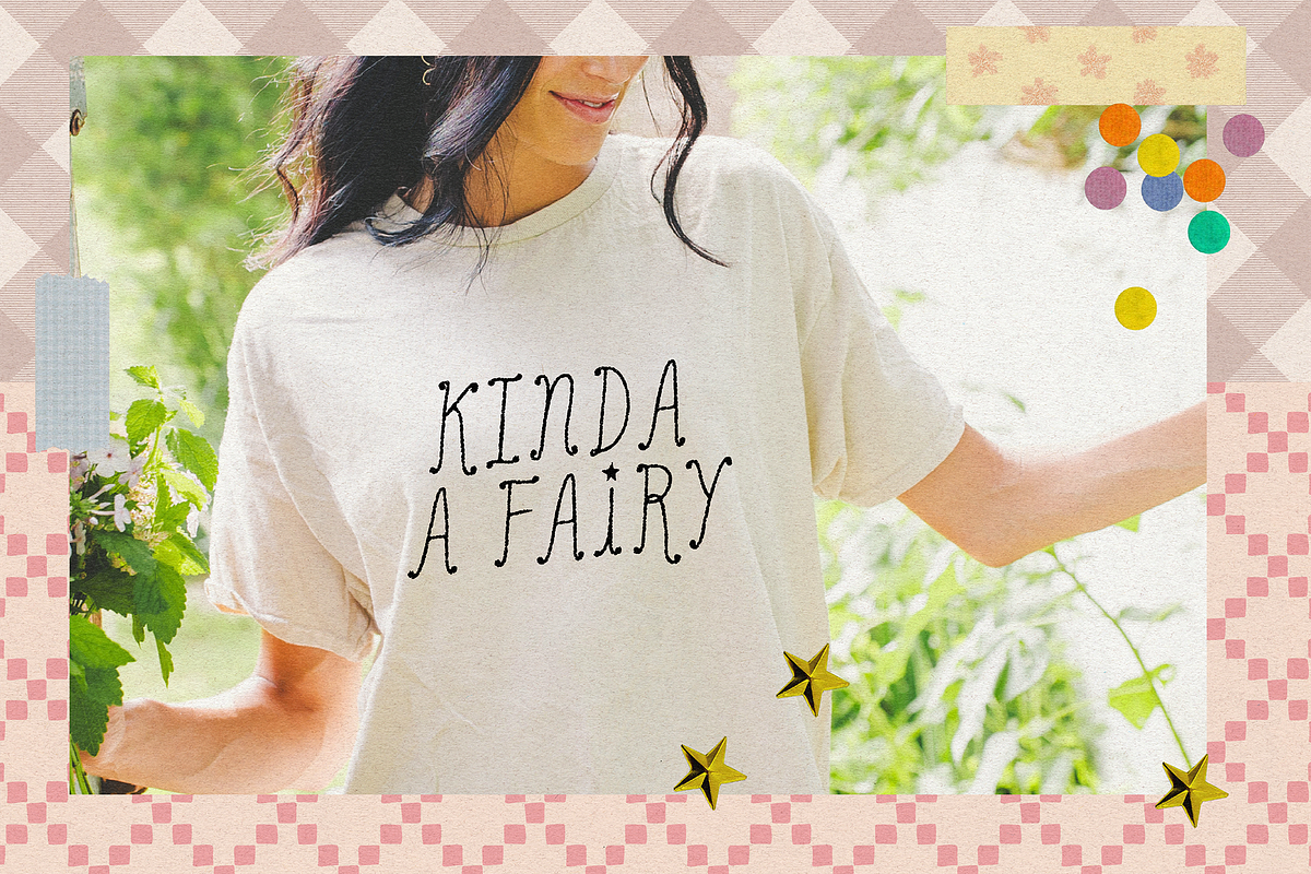 MESSY FAIRY CLUB | WHIMSY CURLY FONT, a Handwritten Font by Maria Feliz Fonts (Photo 4 of 9)