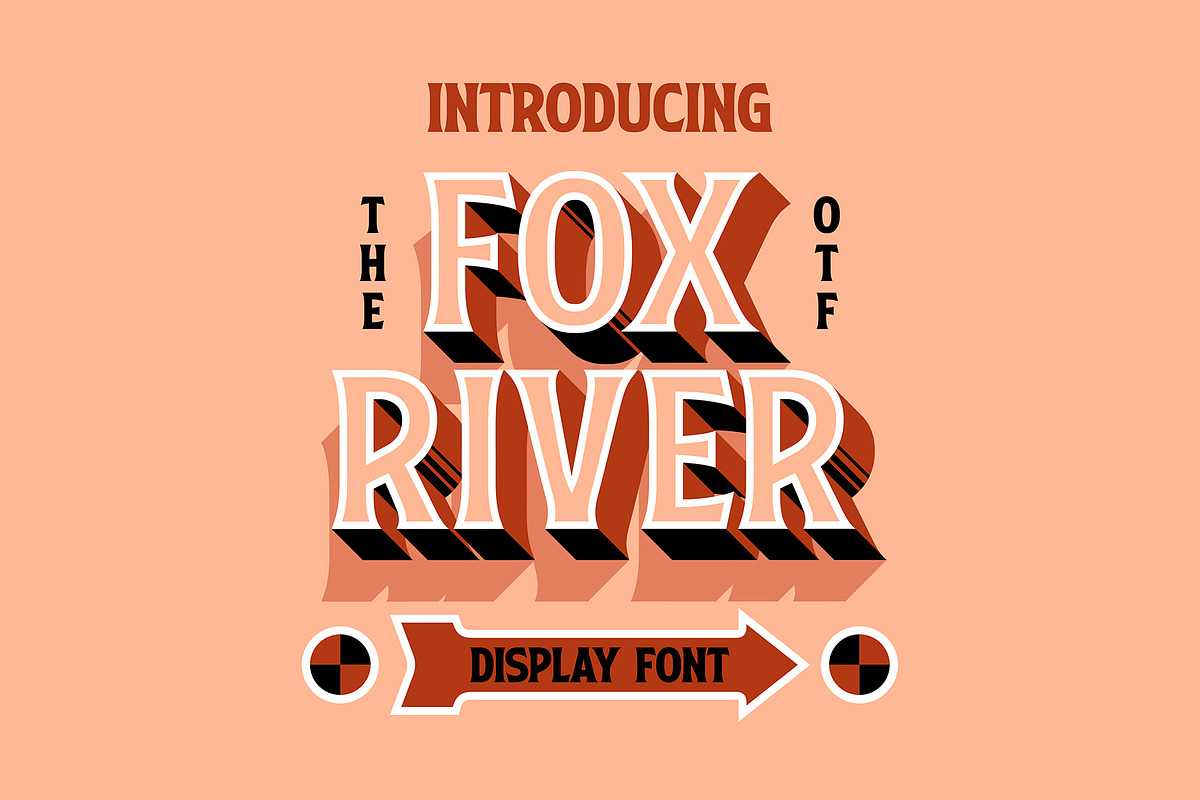 FOX RIVER FONT, a Font by MightySHORT (Photo 1 of 3)