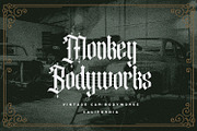 Steffany Wolfeng - Blackletter Font, a Blackletter Font by StringLabs (Thumbnail 6 of 10)