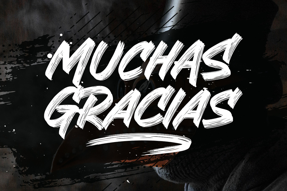 Granesta - Freestyle Brush, a Script Font by Arterfak Project (Photo 15 of 15)