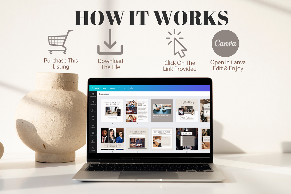 Lawyer Instagram Marketing, a Social Media Template by EliteMatidi (Photo 6 of 8)