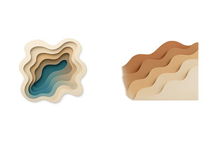 Creative layered design featuring, an Object Illustration by ZinetroN