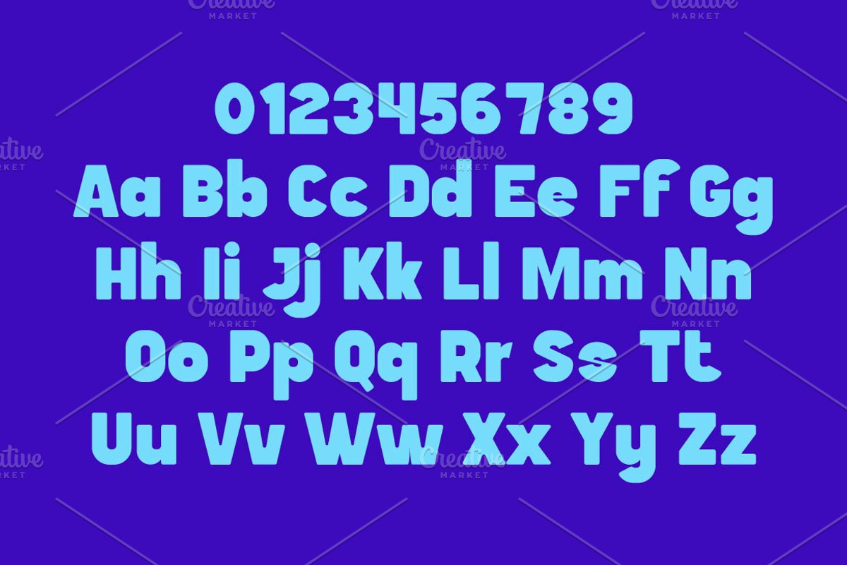 Ubre Retro Sans Font, a Sans Serif Font by Artiveko (Photo 6 of 8)