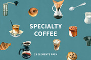 Specialty Coffee Pack, a Food Illustration by Manuka (Thumbnail 1 of 8)
