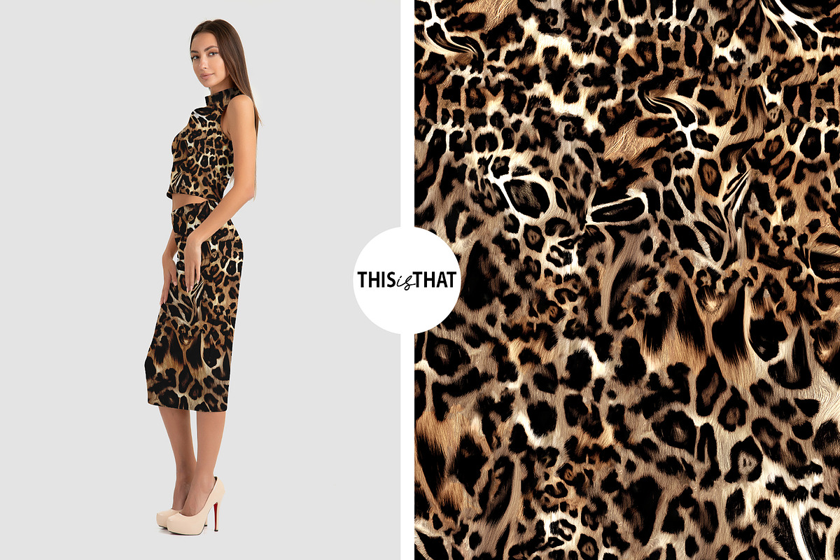 Tiger and Leopard, a Pattern Graphic by Luiz da Rolt Grathwohl (Photo 7 of 10)