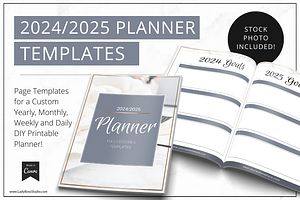 Planner Canva - Modern Gold