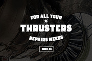 Space Cowboy Serif Aged and Clean, a Serif Font by CorgiAstronaut (Thumbnail 5 of 7)