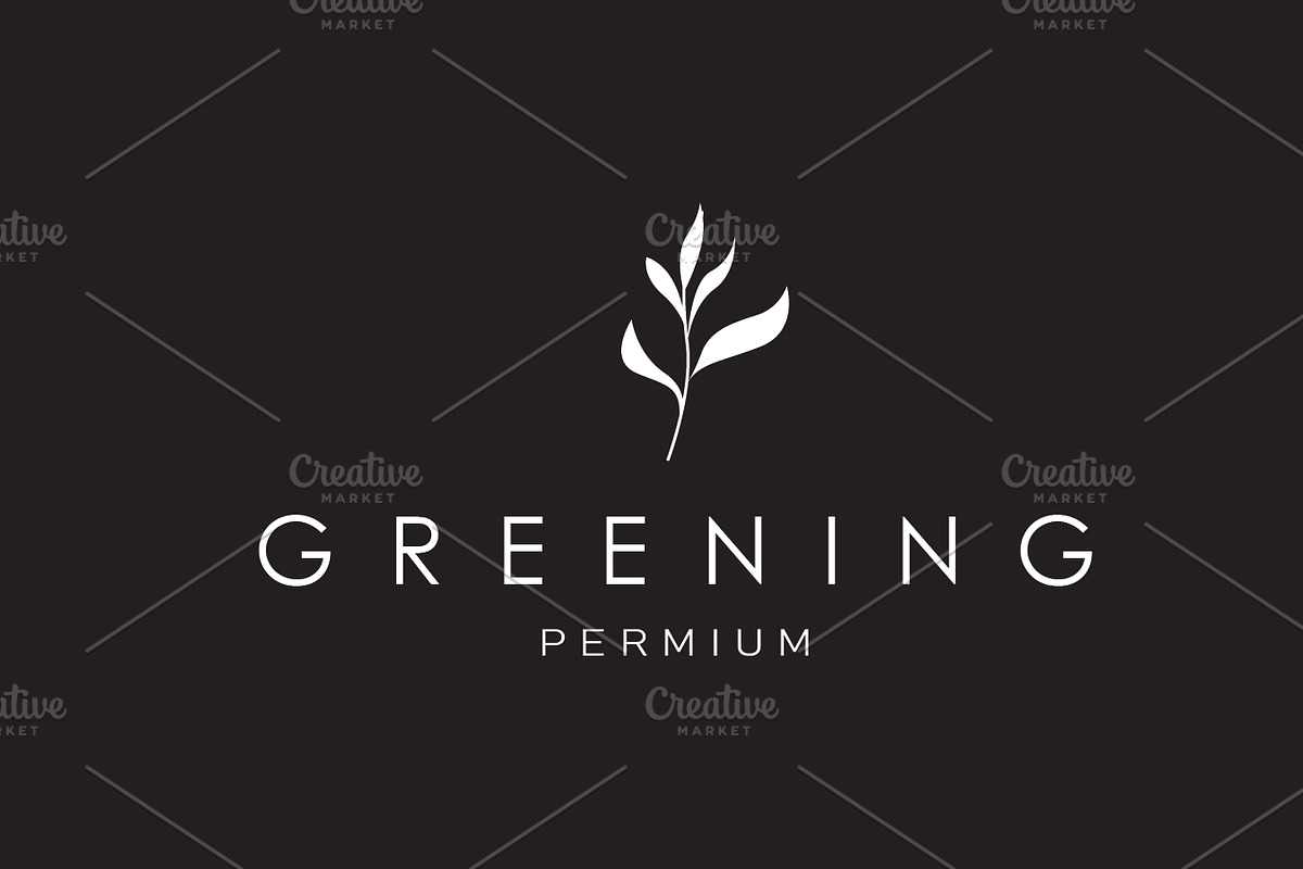Green Nature Logo Icon for Organic, a Branding & Logo Template by Maylianaw28 (Photo 2 of 3)