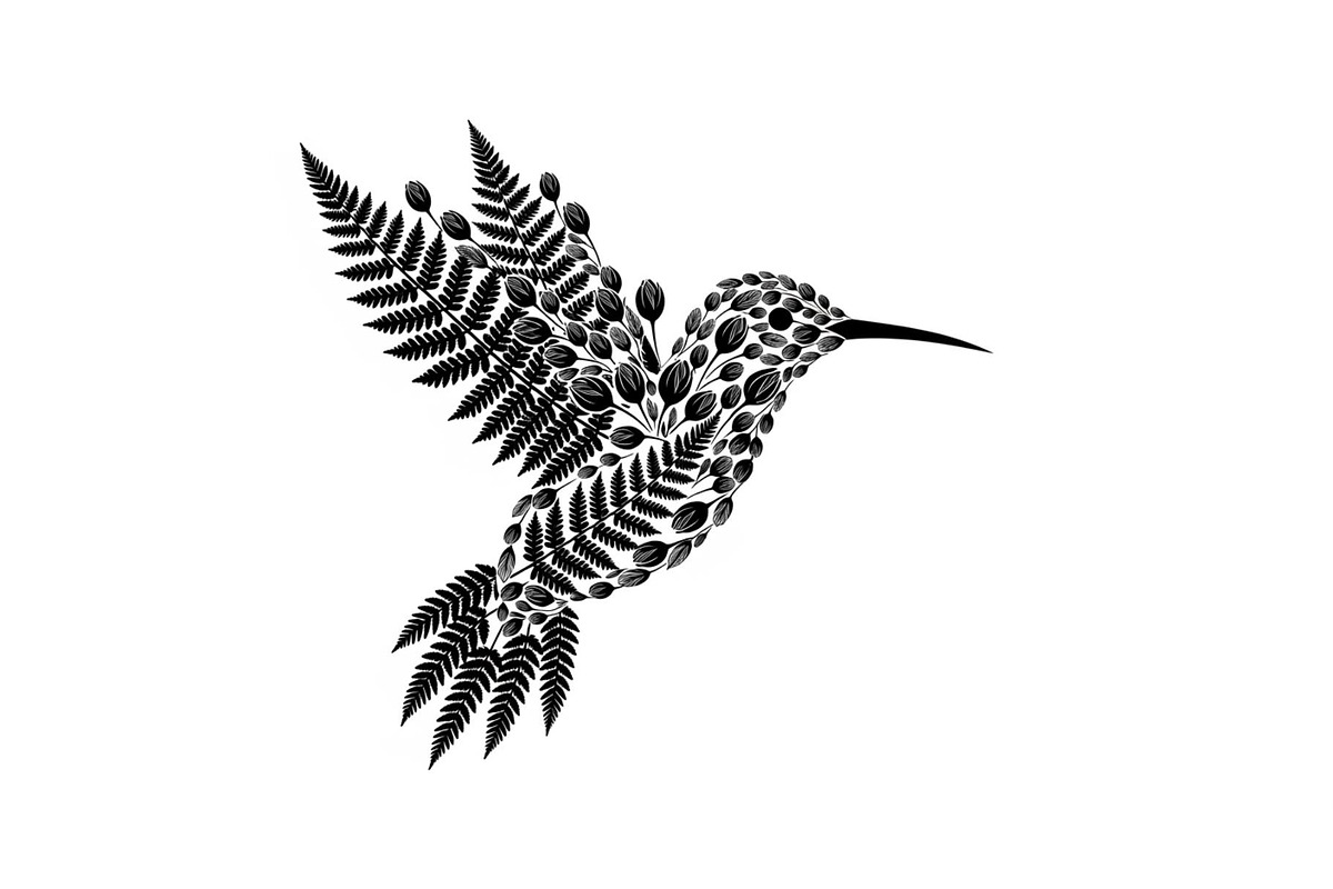 Decorative Floral Hummingbird Bundle, an Illustration by jahid234 (Photo 11 of 31)