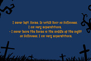HENEWA - Halloween Font, a Font by NTC Graphic (Thumbnail 3 of 8)