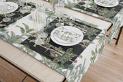 Monkeys and palms, a Pattern Graphic by Anyuka (Thumbnail 2 of 12)