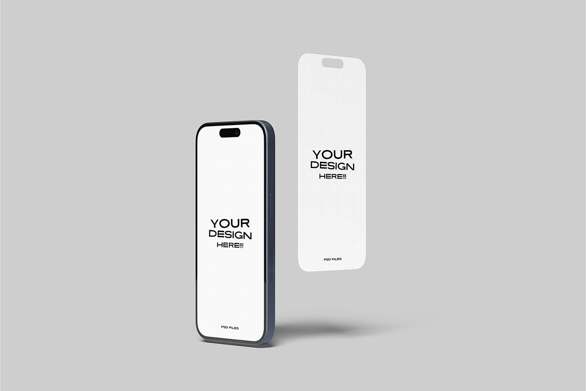 iPhone Screen Mockup, an iPhone Mockup by Graphiculon (Photo 8 of 11)