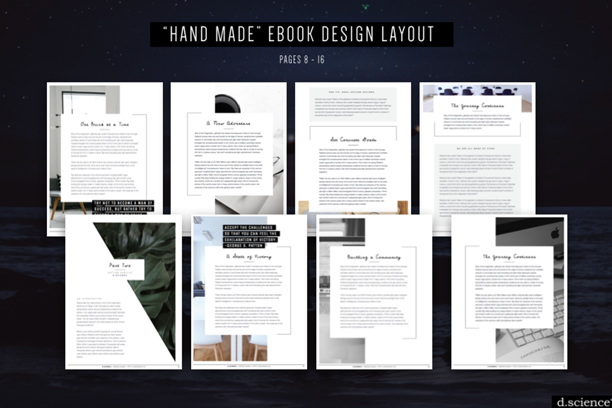 3X Ebook Template Bundle  | 67% Off, a Magazine Template by Template Monkey @dscience (Photo 8 of 35)