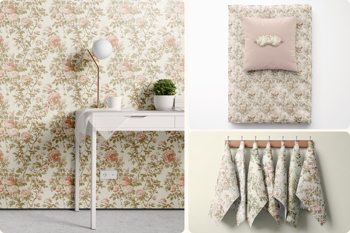 Antique Botanical Patterns & Prints, a Pattern Graphic by Ninterints (Photo 12 of 13)