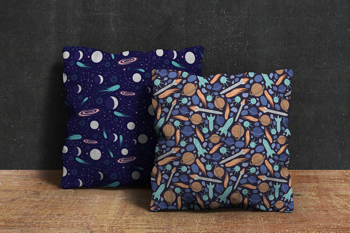 Space Dreams patterns, a Pattern Graphic by Piñata (Photo 4 of 6)
