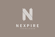 N Letter Logo Template, a Branding & Logo Template by Fatih Güneş (Thumbnail 2 of 5)