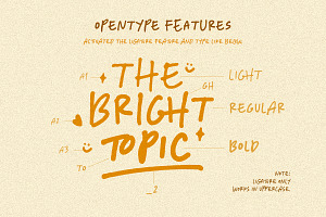 The Bright Topic - 3 Styles