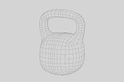 Kettlebell, an Object 3D Model by fahad121 (Thumbnail 7 of 7)