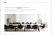 Eagle - Minimal WordPress Theme, a WordPress Template by Pichforest Studio (Thumbnail 2 of 3)