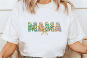 Floral MAMA Yarn Crochet Mothers Day, an Illustration by Designking (Thumbnail 5 of 6)