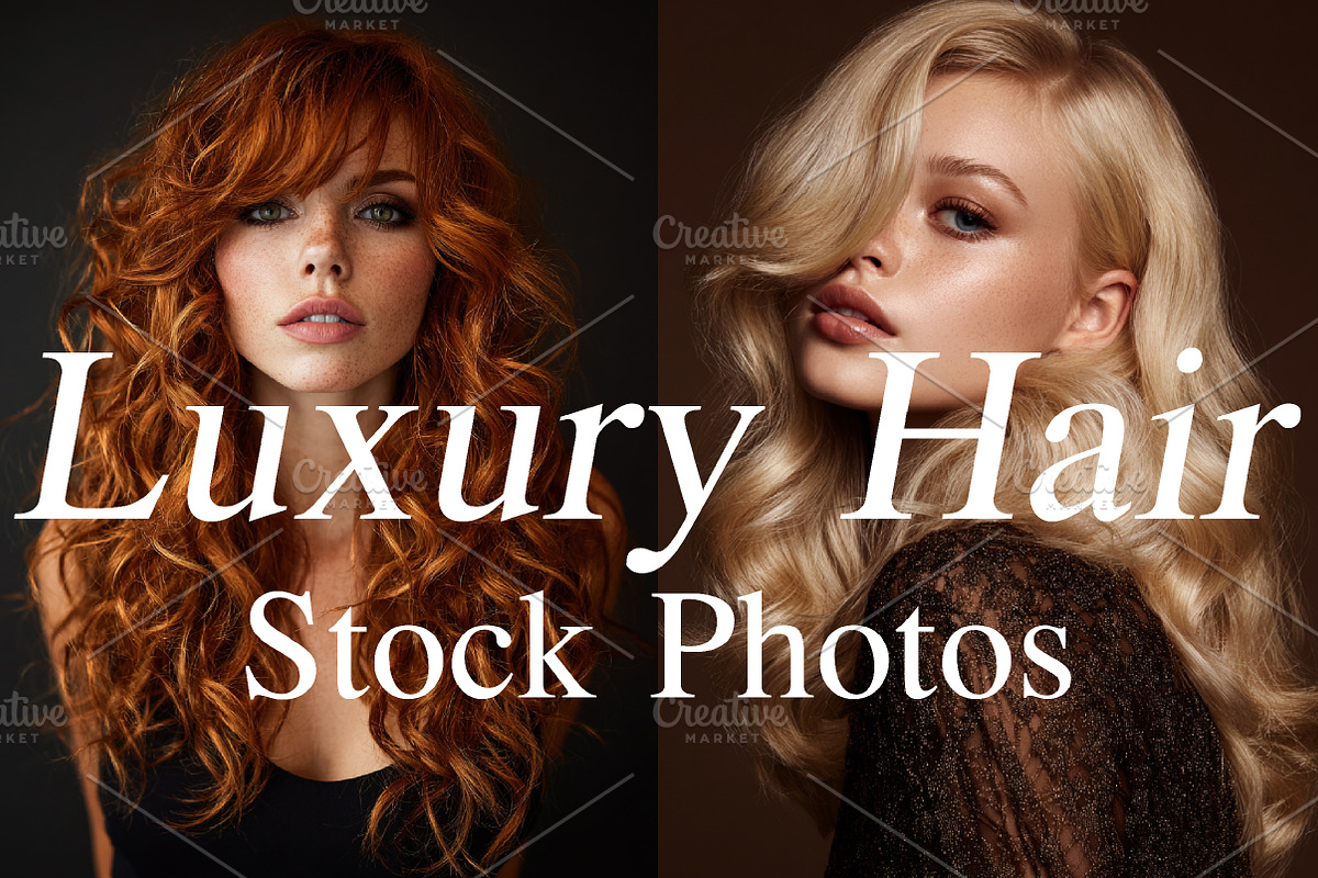 163 Luxury Hair Stock Photos, a Beauty & Fashion Photo by Canvas Craft (Photo 2 of 5)