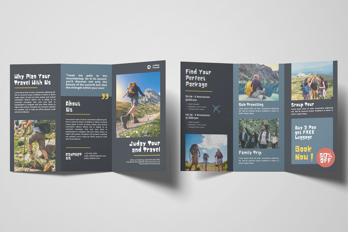 Modern Trifold Brochure Template, a Brochure Template by judayartworks (Photo 12 of 21)