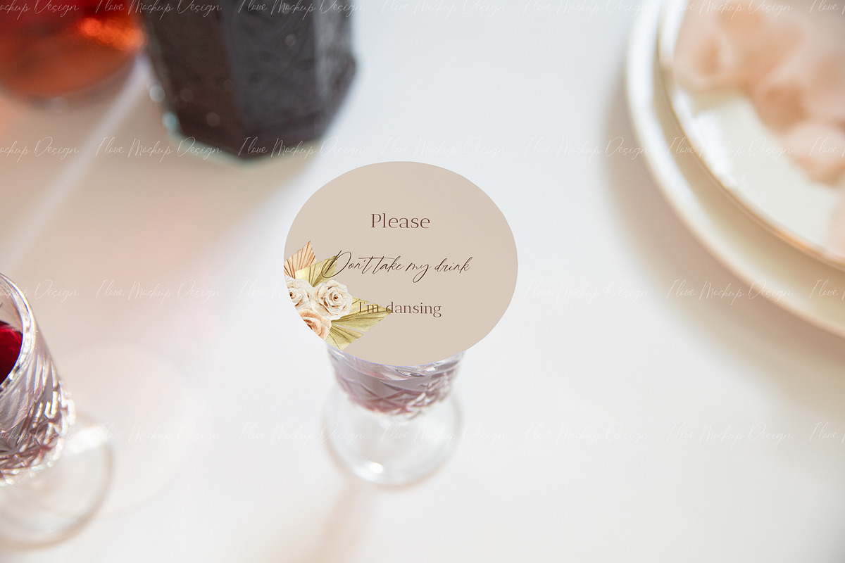 Don't Take My Drink Coaster Mockup, a Product Mockup by ILoveMockupDesign (Photo 9 of 10)