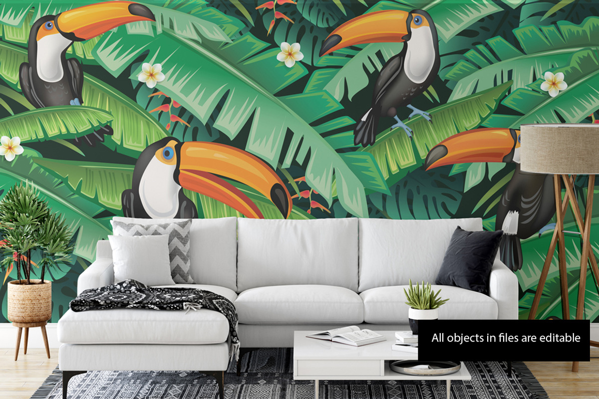 Tropical Paradise, a Decorative Illustration by ViktoriaARTprint (Photo 5 of 8)