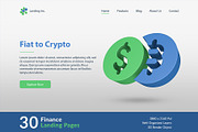 Finance Landing Pages, a Templates & Theme by Odeniz (Thumbnail 22 of 31)
