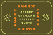Rawhide Display Font, a Serif Font by Cactus Country (Thumbnail 3 of 5)