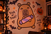 Halloween Capybara Clipart, a Seasonal Illustration by Palau (Thumbnail 6 of 9)