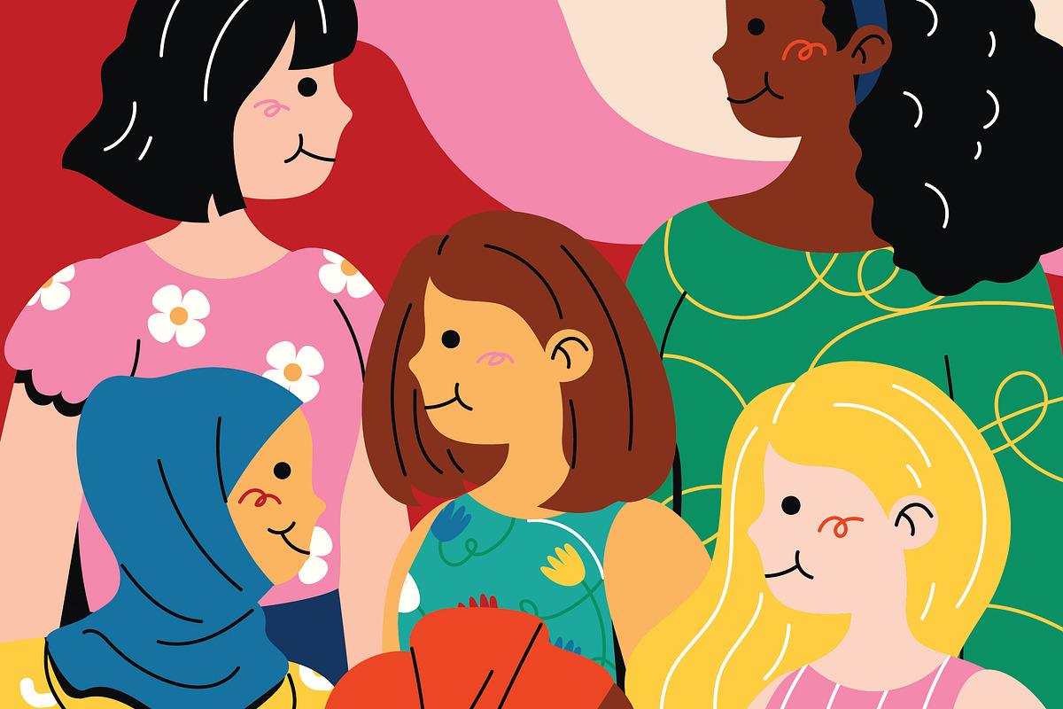 International Women Day Illustration, a Person Illustration by graphicook