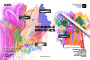 Scribbles Brushes for Procreate, a Brush Add-On by Spasibenko Art (Thumbnail 5 of 5)