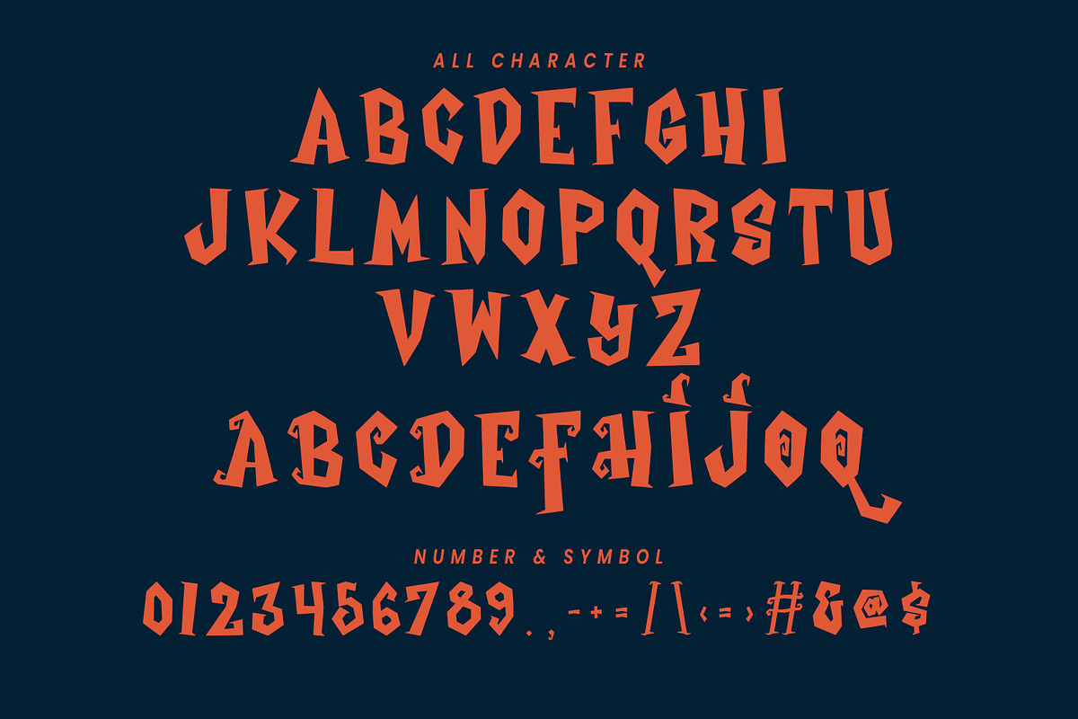 Fhium Modern Display Font, a Sans Serif Font by Maulana Creative (Photo 4 of 6)