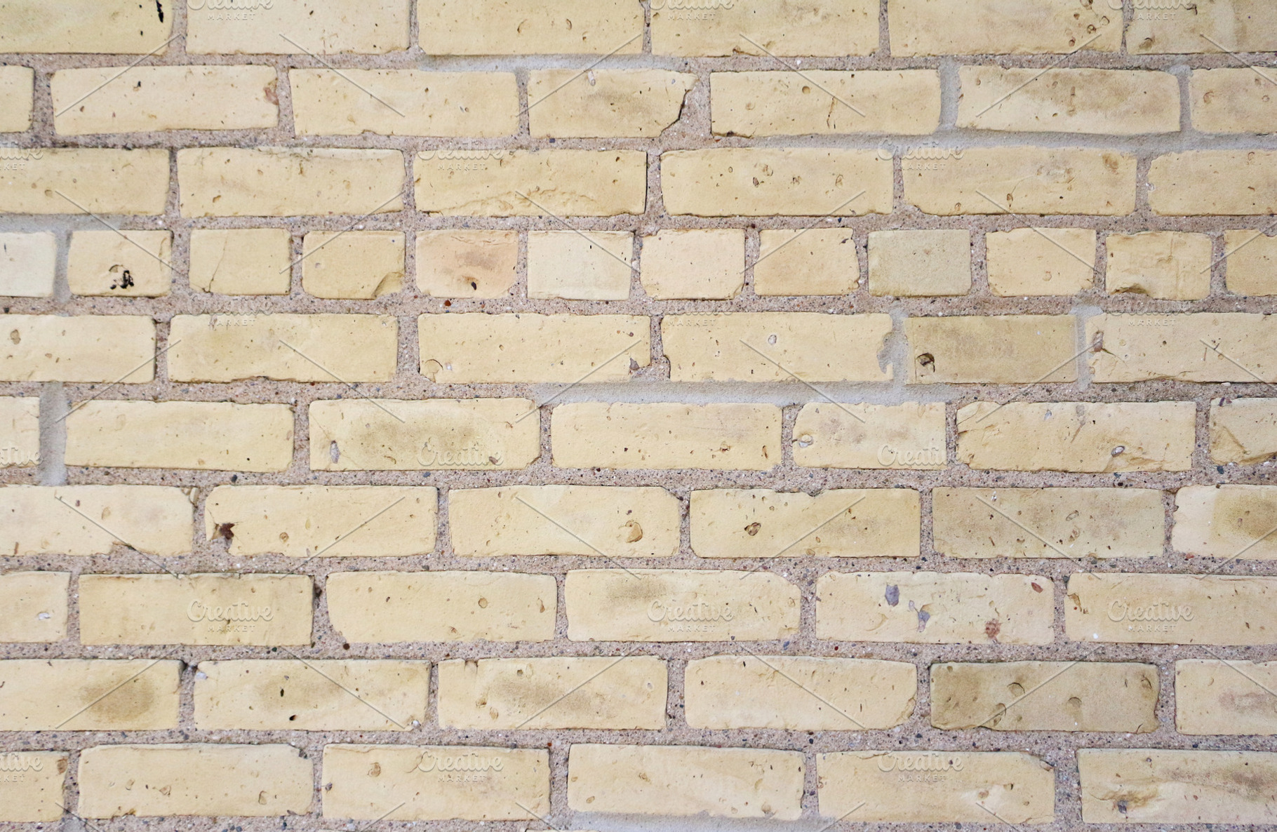 Brick in Cream, an Abstract Photo by pixelumina