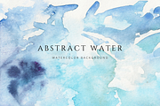 Abstract water painting, a Texture Graphic by Kolorata Art (Thumbnail 1 of 3)