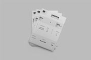 Minimal A4 Invoice Design, a Stationery Template by ExpertDesigner411 (Thumbnail 3 of 6)