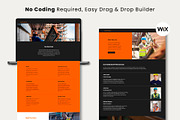 Roofing & Construction Wix Website, a Wix Template by Sky Dore Design (Thumbnail 4 of 11)