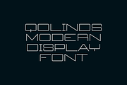 Qolinds Font, a Sans Serif Font by albert_kalingga (Thumbnail 2 of 5)