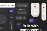 Neumorphism Kit, an UI Kit Template by Hsnplnt (Thumbnail 2 of 9)