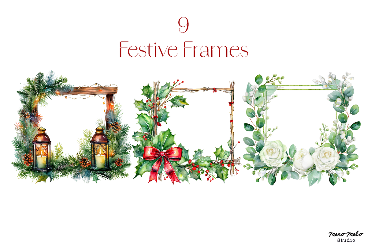 Christmas Illustration, an Illustration by MenoMelo Studio (Photo 5 of 9)
