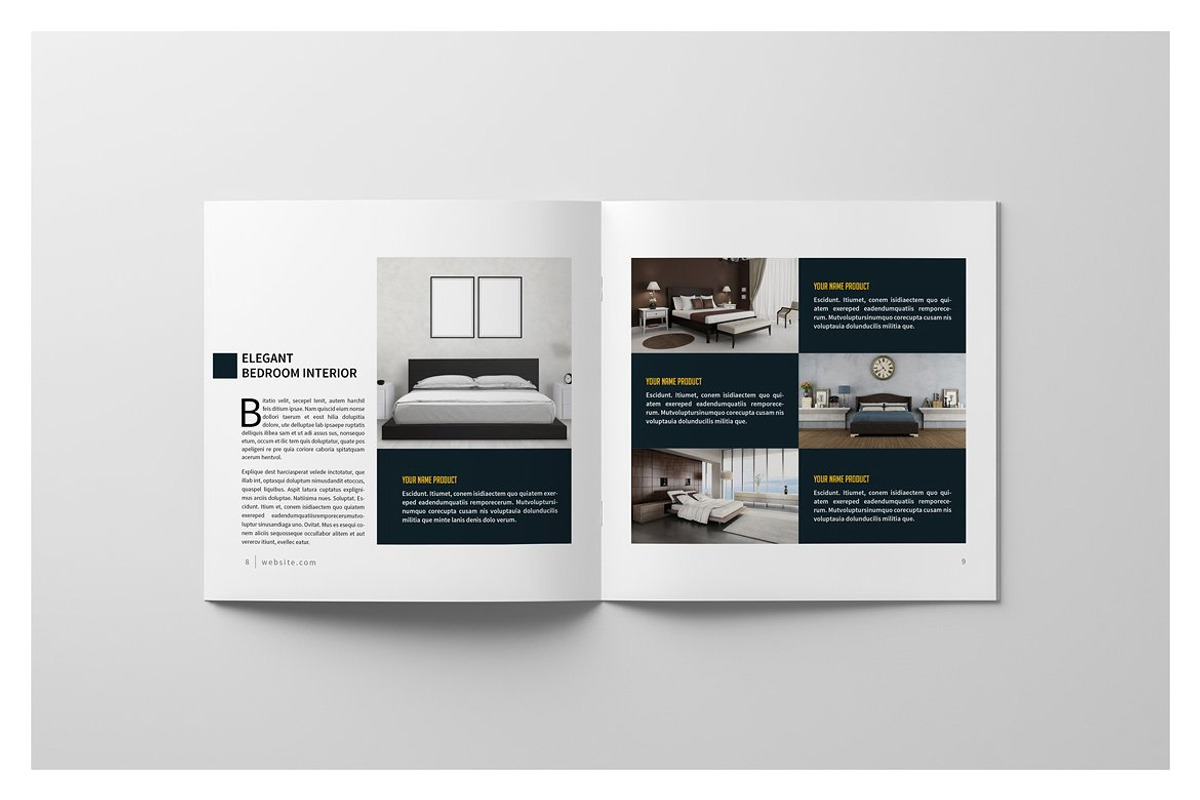 PSD - Square Interior Brochure, a Brochure Template by adekfotografia (Photo 6 of 15)