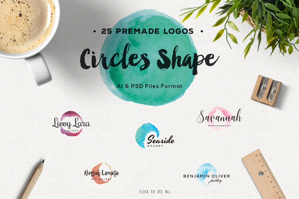 Handmade Brush Logo Creator, a Branding & Logo Template by Refolve Design (Photo 4 of 18)