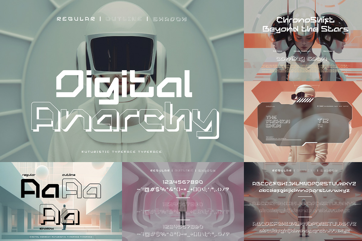 Military Font Bundle - 90 Fonts!, a Sans Serif Font by HipFonts (Photo 7 of 15)
