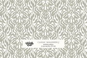 Classic Wallpaper 2, a Wallpaper Graphic by Bloomart Studio (Thumbnail 1 of 6)