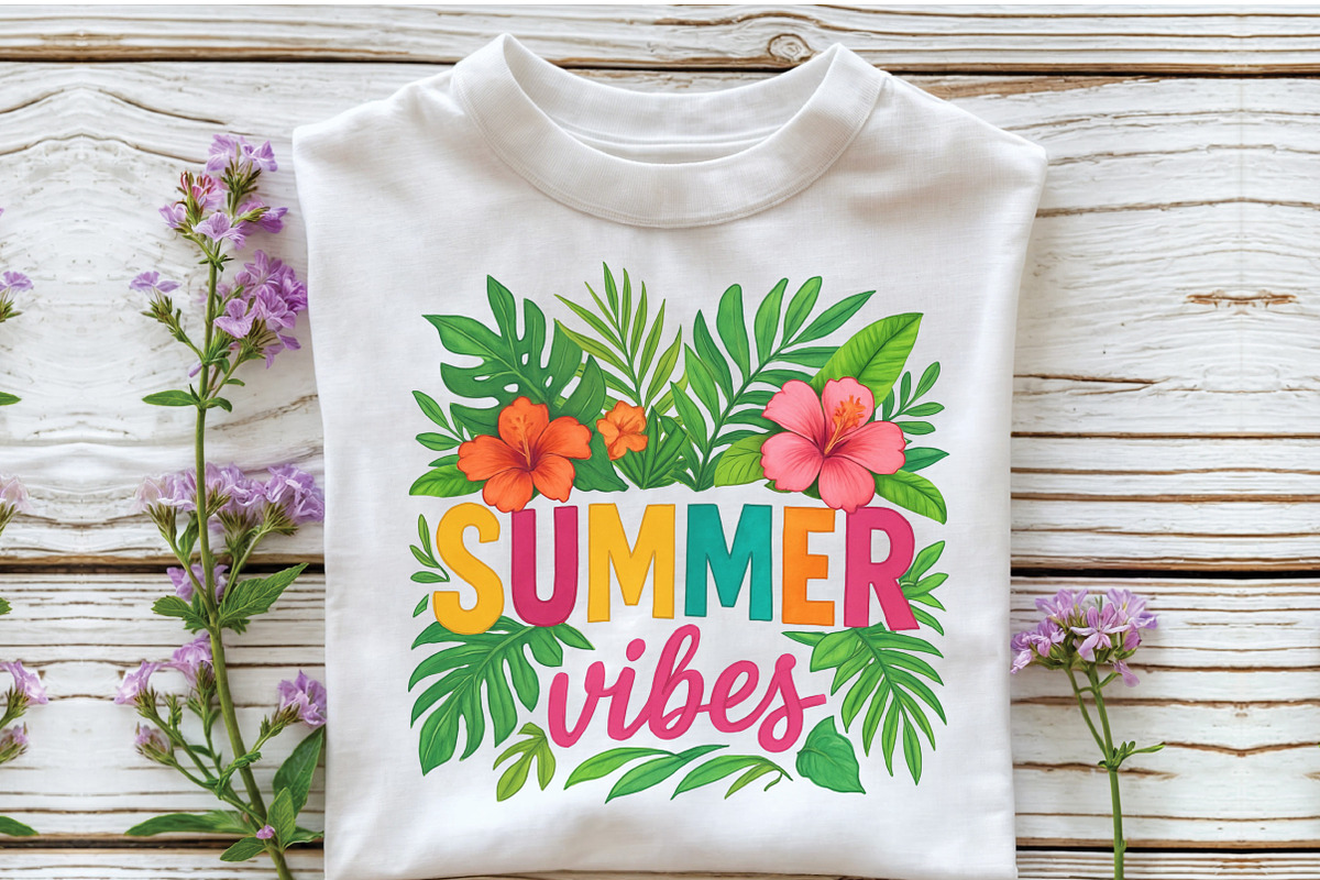 Summer Sea Turtle Floral Boho Flower, an Illustration by Craft Nest (Photo 2 of 5)