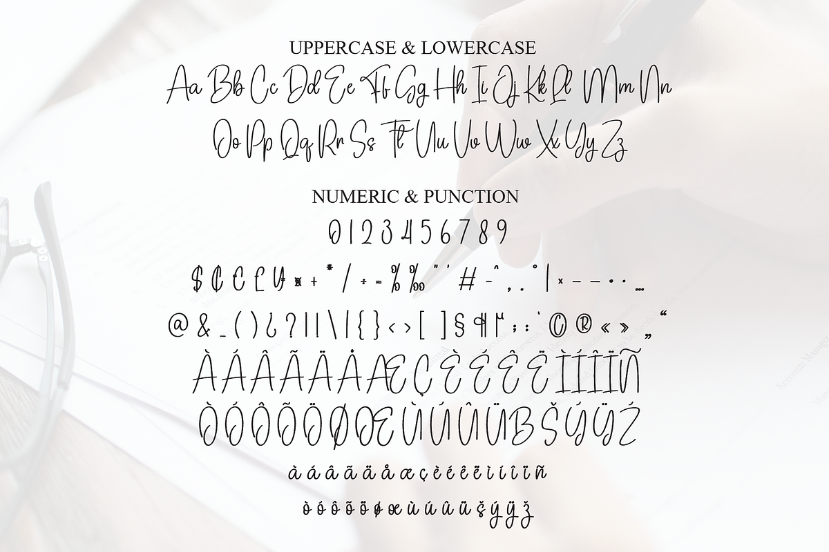 Eliana Signature | Script Font, a Handwritten Font by Scratchones (Photo 7 of 8)