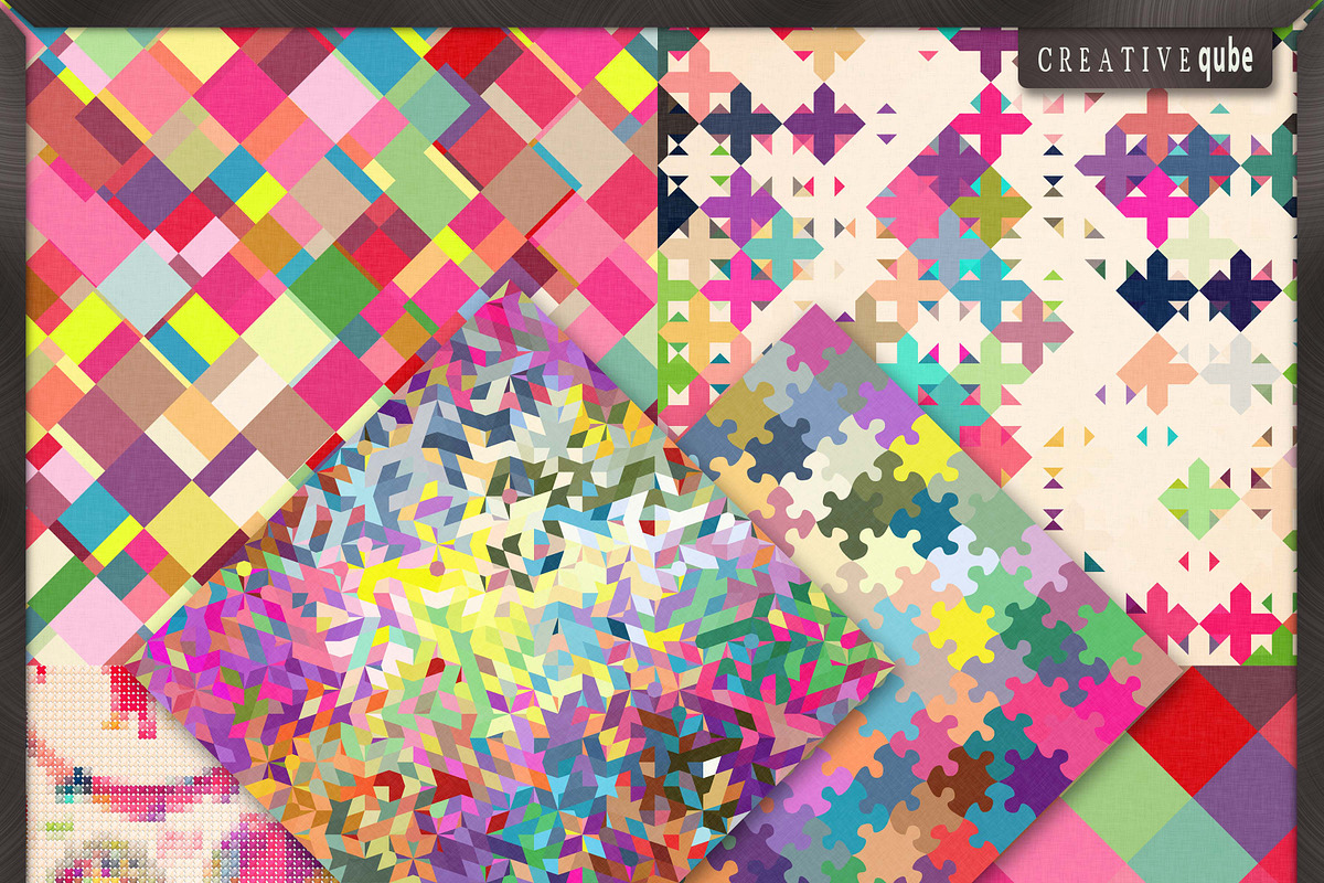 Dinosaur pattern digital paper preview 4