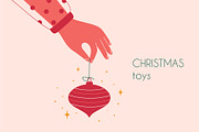 Christmas in Hands, a Seasonal Illustration by Mary Long (Thumbnail 9 of 9)
